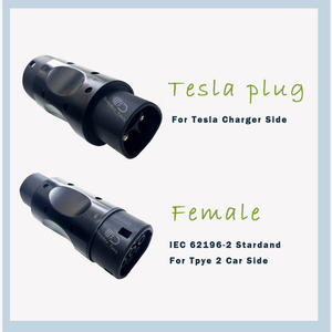 Nuevo Adaptador EV <span class=keywords><strong>Goodev</strong></span> Tech GDE-ADTSLT204 16A 32A 3.7KW 7.4KW, Cargador Tesla Americano a Tipo 2 IP44 - Product Image 6