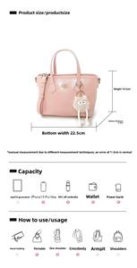 Borsa a tracolla in PU da donna di tendenza 2025 alta qualità resistente con cerniera borsa a tracolla a due catene all'ingrosso personalizzabile - Product Image 6