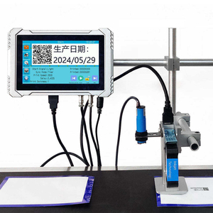 Imprimante jet d'encre haute vitesse Z6 12,7 mm <span class=keywords><strong>avec</strong></span> écran tactile 7 pouces, machine de codage TIJ pour l'impression sur tuyaux, câbles et emballages métalliques - Product Image 5