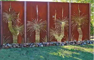 Panneaux de treillis de décoration de clôture extérieure de jardin