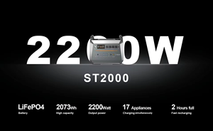3000 Watt <b>Portable</b> Energy Storage Power Supply Generator for Refrigerator Air Conditioner - Product Image 5