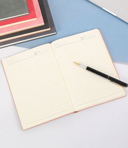 Cuaderno de Cuero con Tapa Dura, Personalizado con Logotipo Promocional, Tamaño Mediano A5, 200 Páginas, Papel Grueso de 100 GSM para Escritura y Uso en Oficina - Product Image 4