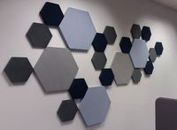 Panneau mural acoustique moderne en feutre PET - Hôtels, studios de musique, centres commerciaux - Isolation phonique insonorisante, barrière rembourrée, garantie 1 an