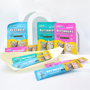 Pochette Premium <span class=keywords><strong>pour</strong></span> Aliments Humides <span class=keywords><strong>pour</strong></span> Chats : Friandises, Pâté, Nourriture Humide, Herbe à <span class=keywords><strong>Chat</strong></span> – Produits Nutritionnels de Haute Qualité <span class=keywords><strong>pour</strong></span> Animaux de Compagnie (Vente en Gros) - Product Image 1