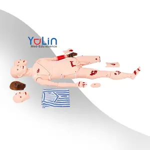 演示病人护理人体模型创伤急救模拟器全身人体模型用于护理医学培训教学模式