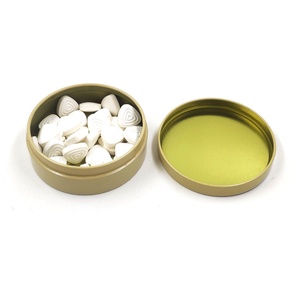 Boîte en métal ronde pour emballer du sucre, des bonbons à la menthe, des cadeaux pour enfants, boîte en métal pour bonbons - Product Image 4
