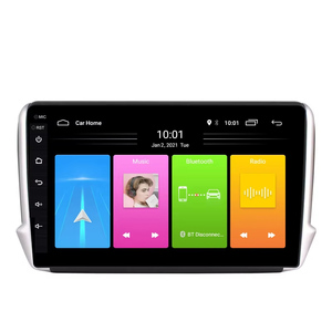 10.1 pouces <span class=keywords><strong>Android</strong></span> 12 voiture GPS multimédia pour <span class=keywords><strong>Peugeot</strong></span> 2008 <span class=keywords><strong>208</strong></span> série 2014 2015 2016 <span class=keywords><strong>2017</strong></span> 2018 lecteur de Navigation - Product Image 1
