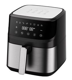 グリーンレッドブルーホワイトブラックパープルゴールドシルバーシャープカラーキッチンアプライアンスコンパクトスモールのカスタムラウンドタワーエアフライヤー - Product Image 3