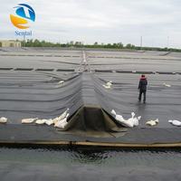 Revestimiento para Estanques de HDPE, Anti-UV, Duradero, Ecológico e Impermeable, para Piscicultura, Acuicultura de Camarones, Proyectos de Embalses y Vertederos, 3 Años de Garantía