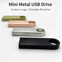 Clé USB 2.0 Mini Métallique Étanche 2 Go – Pack de 2 – Garantie et Support 1 An