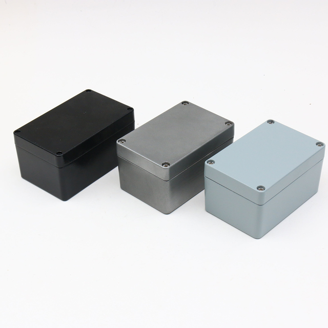 High Grade Aluminum Electrical Equipment IP66 Waterproof Dustproof Weatherproof Enclosure Junction Box for Outdoor Use
