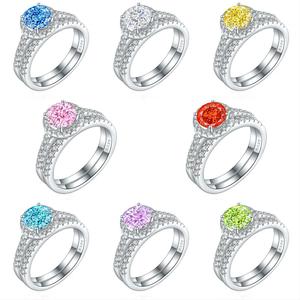 Bague Cœur en Argent Sterling 925 avec Zirconium pour Femme – Vente Flash – Bague <span class=keywords><strong>de</strong></span> Mariage et <span class=keywords><strong>de</strong></span> Fiançailles - Product Image 3