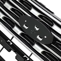 Grille avant en plastique ABS chromé de qualité supérieure, ajustement parfait, installation facile pour Ford Explorer 2015-2017