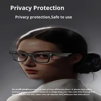 Lunettes de réalité augmentée intelligentes G300-1 avec reconnaissance d'image IA, traduction et fonctions d'enregistrement – Casque VR sans fil
