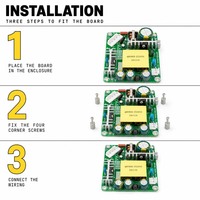 Alimentation à découpage AC-DC Qida haute efficacité 95% 24V 3.5A 84W à sortie unique pour usage industriel, entrée 100-260V 50/60Hz