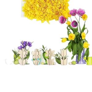 <span class=keywords><strong>Fiore</strong></span> <span class=keywords><strong>di</strong></span> tulipano in <span class=keywords><strong>legno</strong></span> 3D per decorazioni per feste-fai da te in <span class=keywords><strong>legno</strong></span> a forma <span class=keywords><strong>di</strong></span> <span class=keywords><strong>fiore</strong></span> bianco - Product Image 2
