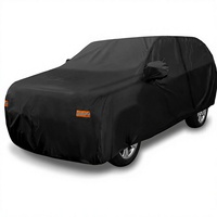 Housse de voiture Chevrolet Tahoe 4 portes 2007-2024, imperméable, protection contre le soleil, la pluie, la poussière, le vent, la neige, protection UV 190T PU