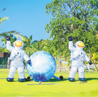 Publicité personnalisée dessin animé géant Gonflables astronaute énorme mascotte