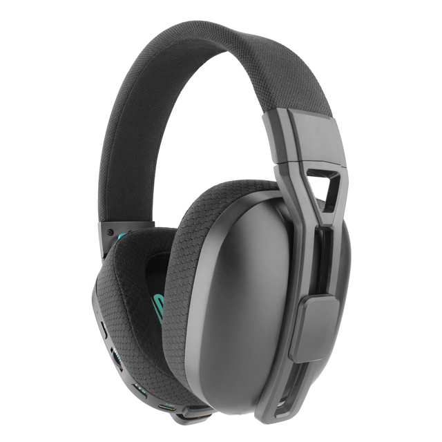 Wireless 2.4G AAC Gaming Headphones with IPX4 Waterproof Over-Ear Design for PS4/PS5 Mobile DJ & Sports Use