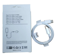 Cable de Datos USB Tipo C a Tipo C de 1 M, 1.5 M, 2 M, 3 M y 20W, Cable de Datos USB 3.1, Cable Doble Tipo C para Carga Rápida de iPhone 15-16