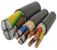 NAYY,NAYY-J,NAYY-O,0.6/1kv En Aluminium Câble Souterrain avec gaine DE PVC D'isolation DE Câble D'alimentation
