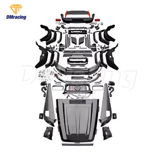 Mise à niveau vers les kits de carrosserie en fibre de carbone Rocket B900 Bra PP pour Mercedes Benz Classe G W463 Ancien à Nouveau G350 G500 G55 <span class=keywords><strong>AMG</strong></span> <span class=keywords><strong>G63</strong></span> 2005-2018 - Product Image 1