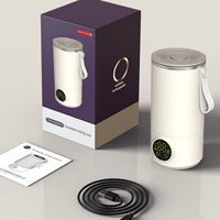 Nouvelle Tasse à Café Électrique Intelligente USB 2025, Capacité 300ml, Mélangeur Multifonctionnel et Isolant pour Hôtel, Maison, Voiture
