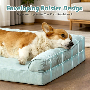 <b>Pet</b> Dog Cooling Bed Orthopedic Foam Removable Washable Cover <b>Sofa</b> for Small Large Dogs Cats Sleeping Summer <b>Pet</b> <b>Sofa</b> Cooling Bed - Product Image 5