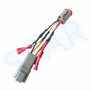 Arnés de cables de faros automotrices IAFT16949 OEM con conector Deutsch impermeable de 2 pines y 4 pines, 21, 1, 1, 2, 2, 1, 2, 2, 2 pines - Product Image 4