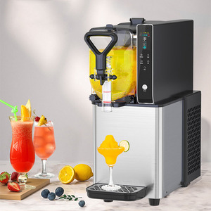 Automatic Commercial Grade Ice Blender and Frozen Beverage Dispenser Multi-Tank Smart <b>Machine</b> for Cold Granitas Smoothies AS-Ice - Product Image 3