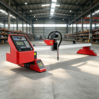 Découpeuse plasma CNC mobile mini-portique, facilement déplaçable, pour le découpage de métaux sur chantier