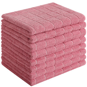 En stock, logo personnalisé, chiffon de nettoyage en microfibre pour la maison et la cuisine, 45*65CM, serviette de cuisine, chiffons de nettoyage en microfibre, serviette à vaisselle - Product Image 5