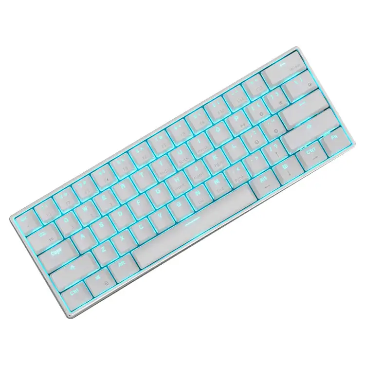 Profesional led Teclado mecánico del juego de precio de fábrica de juegos de pc Teclado mecánico mejor barato teclado de juego