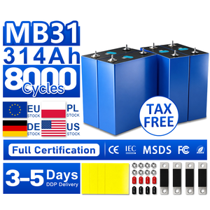 2026 Grade A 3.2V 314AH LiFePO4 (LFP) MB31-celbatterij, volledig geoptimaliseerd met 8000 cycli – Originele Grade A - Product Image 1