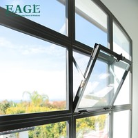 Ventanas Abatibles de Aluminio con Doble Acristalamiento, Eficiencia Energética, Apertura Vertical, Rotura Térmica y Aislamiento Acústico