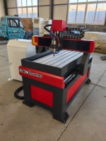 Router CNC de escritorio 6090 Mini de 2.2Kw, adecuado para madera y tablero de fibra de densidad media.