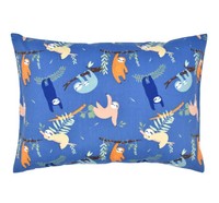 Taie d'oreiller en coton biologique pour tout-petits avec enveloppe à motif floral tissé moderne Style taie d'oreiller de voyage pour garçons et filles