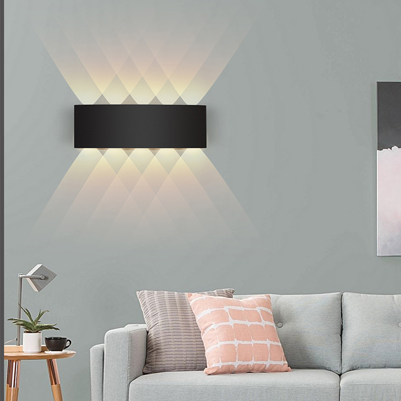 Indoor Lighting Wall Lamp Home Decor Modern Wall Mounted Lighting up and Down LED Black Plastic Dome 20 IP65 Titan Black 2 Light · image 4