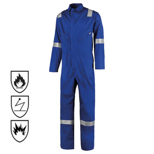 Overol Ignífugo con Certificado CE DuPont Nomex IIIA, <span class=keywords><strong>Ropa</strong></span> <span class=keywords><strong>de</strong></span> Protección Contra Incendios FRC, Overol Resistente a las Llamas - Product Image 3