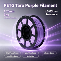 Waterdichte Monochrome MEIJIMEI Extruded PETG 3D-printerfilament Duurzaam printmateriaal 1,75 mm diameter 250°C printen