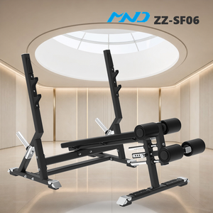 Banco de pesas declinado deportivo MND Fitness para entrenamiento de piernas y fuerza, equipo de gimnasio para compradores al por mayor en Campo Grande - Product Image 1