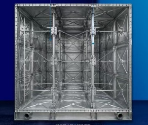 Tanque <span class=keywords><strong>de</strong></span> Almacenamiento <span class=keywords><strong>de</strong></span> <span class=keywords><strong>Agua</strong></span> Rectangular <span class=keywords><strong>de</strong></span> Acero Galvanizado en Caliente, 50000L, 6x3x3m, 50m3, Reforzado, para Uso Industrial y Doméstico, <span class=keywords><strong>Precio</strong></span> <span class=keywords><strong>de</strong></span> Fábrica - Product Image 3