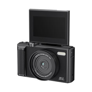 Vlogビデオカメラ デジタルズーム 手ぶれ補正 コンパクトVlogカメラ 旅行用 180度回転スクリーン付き - Product Image 5