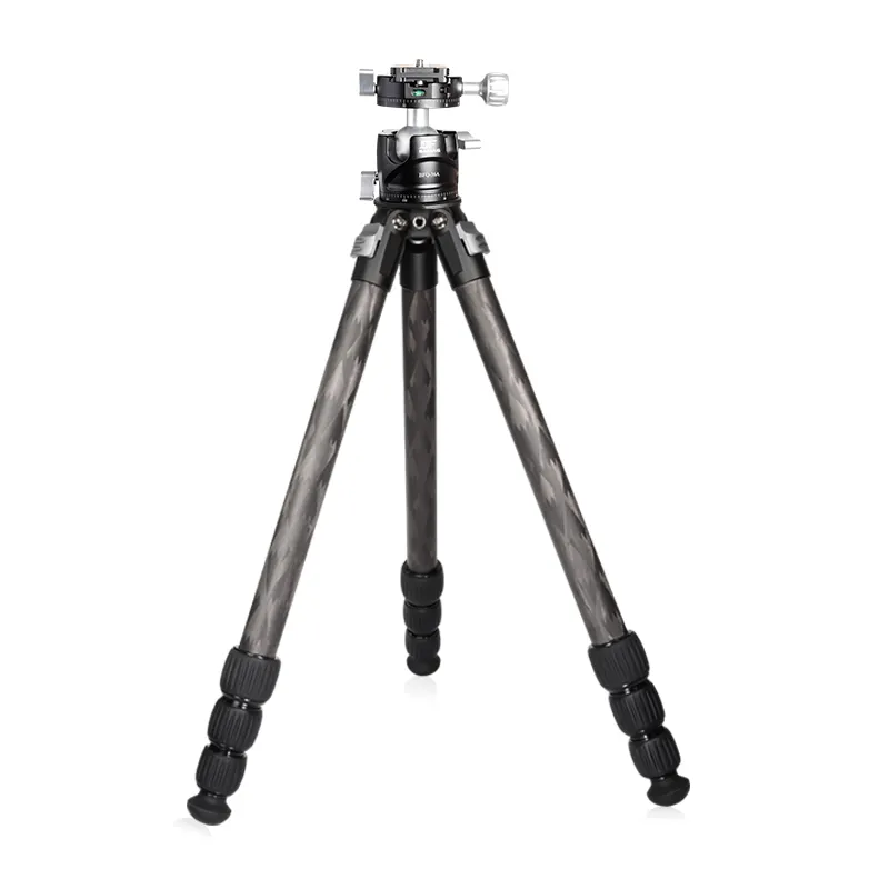 BF ST-284 Carbon Fiber Camera Video Tripod Portable Stick Hunting Stand Tripod with Carry Bag