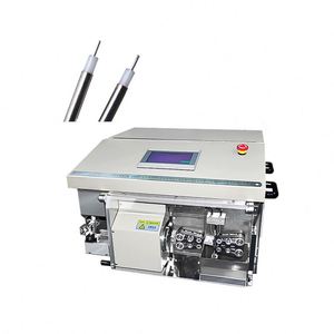 เครื่องตัดและปอกสายไฟอัตโนมัติ SR9800 สำหรับสายเคเบิลหลายชั้นหุ้มพลาสติกชนิดมีฉนวนป้องกัน พร้อมใบรับรอง CE - Product Image 2