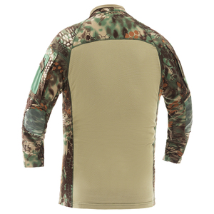 Camiseta Táctica G4 para Hombre en Camuflaje Verde Pitón, Traje de Manga Larga Tejido con Tejido Transpirable para Uso en Exteriores - Product Image 2