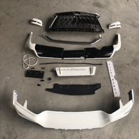 Accessoires automobiles YBJ : Kit de lifting pour LEXUS LX570 2016-2021 – Lèvre de pare-chocs avant et arrière avec calandre, kit carrosserie TRD 2018 LX570