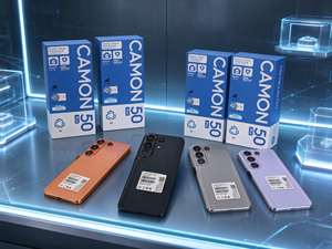 Camon 50 Pro รุ่น Global Edition ขายดี ดีไซน์ทันสมัย ตัวเครื่องบางเฉียบ ชาร์จเร็ว 65W - Product Image 3