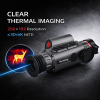 Lunette thermique pour la vision nocturne et la chasse, monoculaire thermique avec télémètre laser intégré de 1000 m et enregistrement vidéo