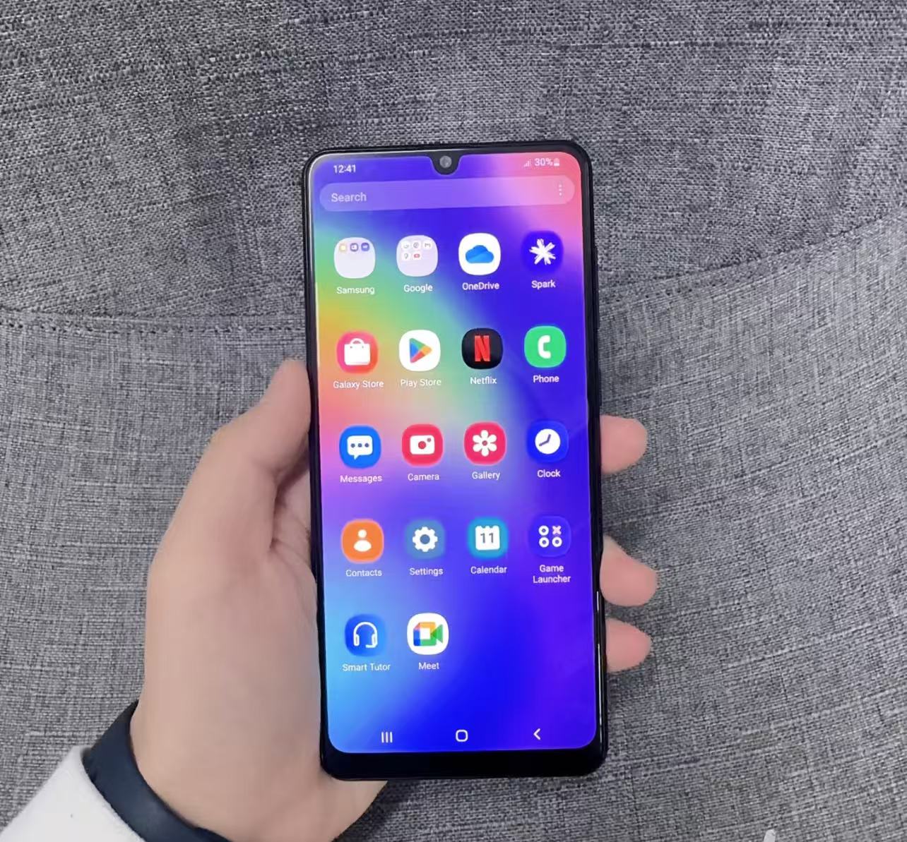 samsung galaxy a31 back camera front camera